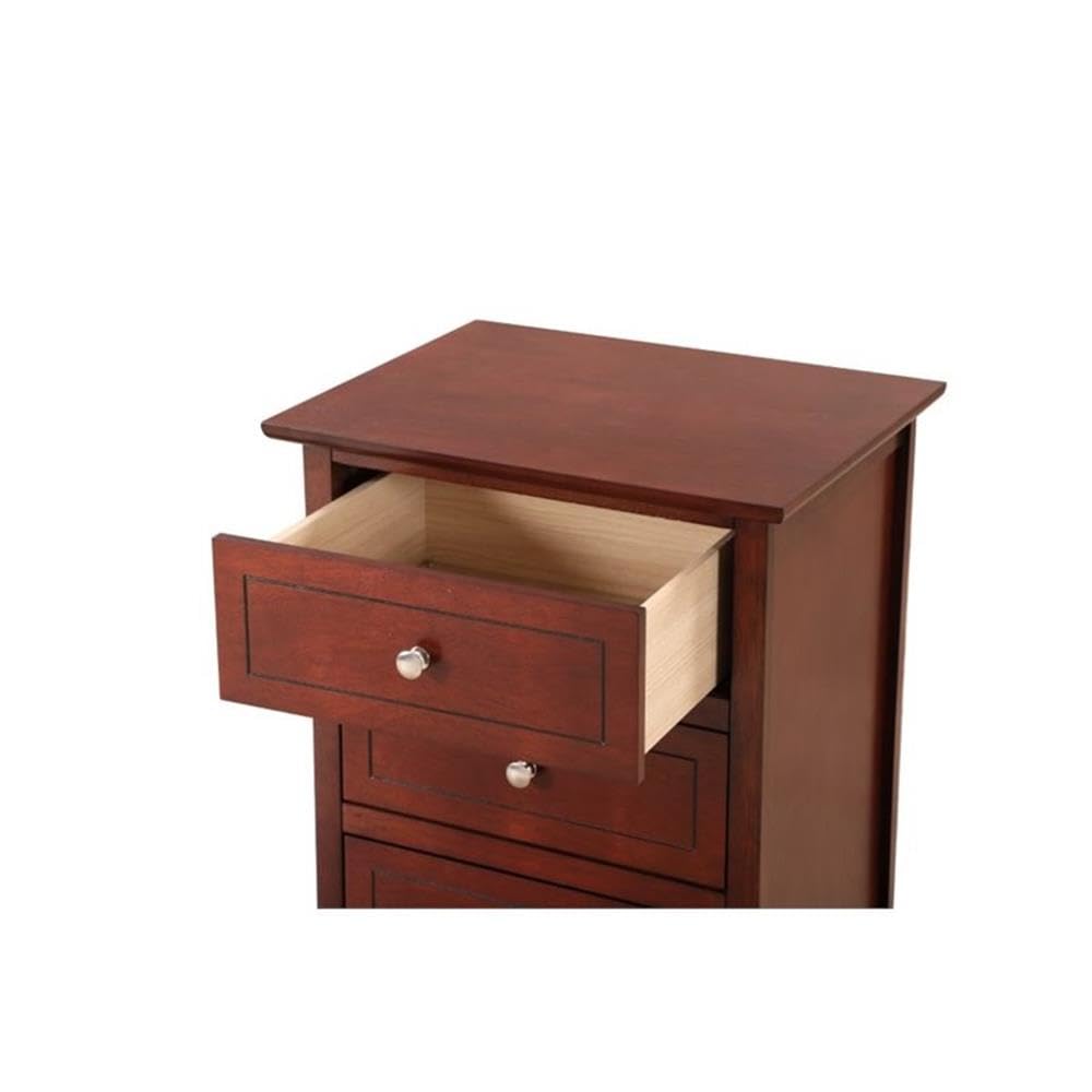 3-Drawer Solid Wood Nightstand T662962