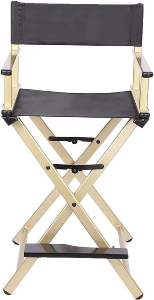 Gold Aluminum Foldable Director's Chair R374843