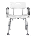 Portable Padded Bath Seat with Arms and Back W584339