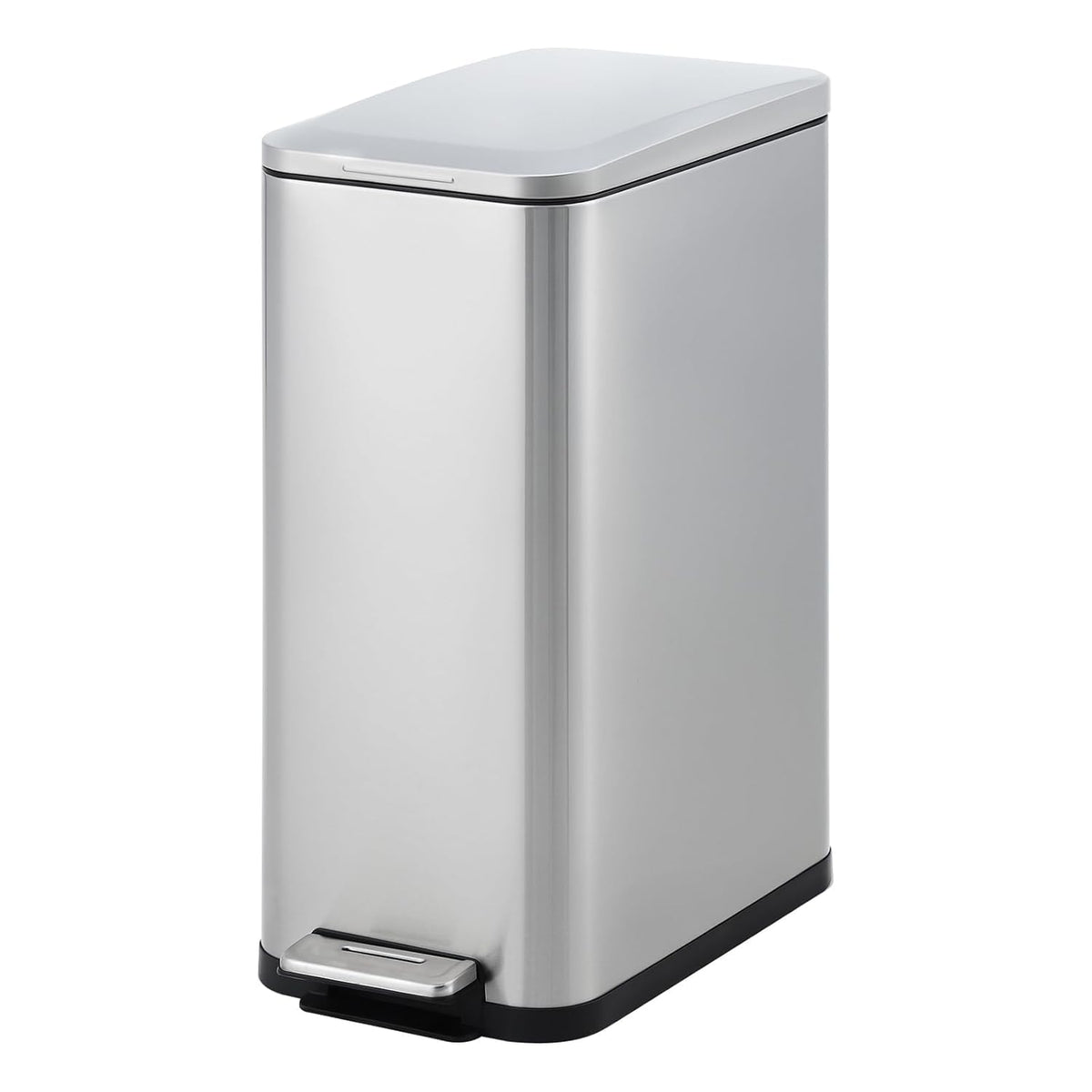 13 Gallon Stainless Steel Slim Kitchen Trash Can V521611
