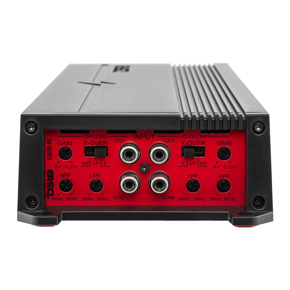 4-Channel Class D Car Audio Amplifier 3600 Watts B6542
