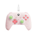 Wired Controller with RGB Lighting, Hall Effect Joysticks and Triggers, Translucent Pink S687