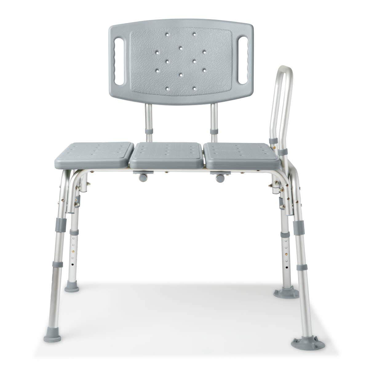 Bariatric Tub Transfer Bench with Anti-Slip Suction Feet 500lb Weight Capacity B906