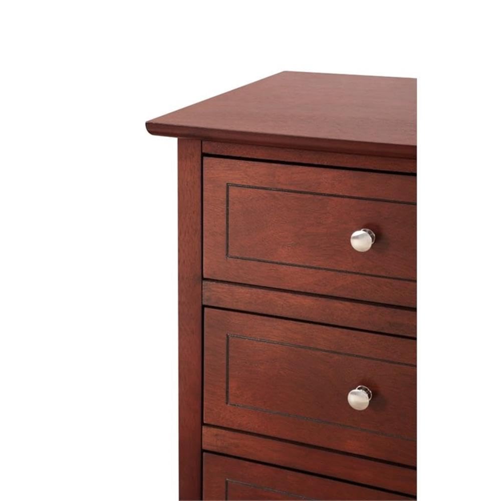 3-Drawer Solid Wood Nightstand T662962