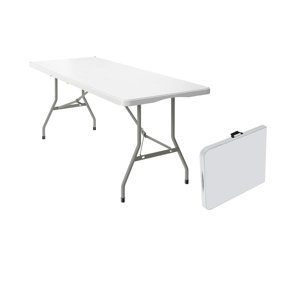6FT White Folding Table A532154