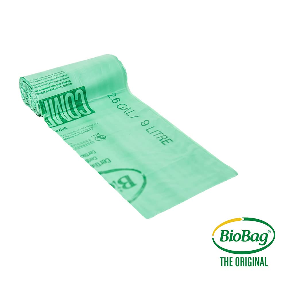 2.6 Gallon Compostable Food Scrap Bags 100 Count W72170