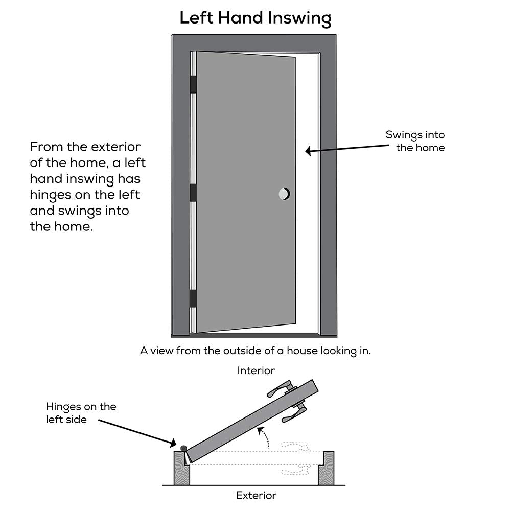 Primed Fiberglass Prehung Door 36" x 80" K1079