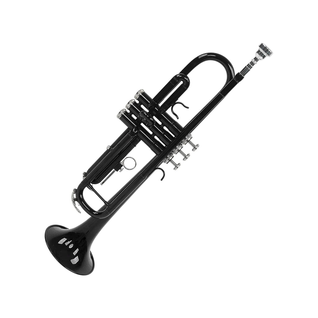 Bb Trumpet Set Brass Wind Instrument with Mouthpiece and Case K137