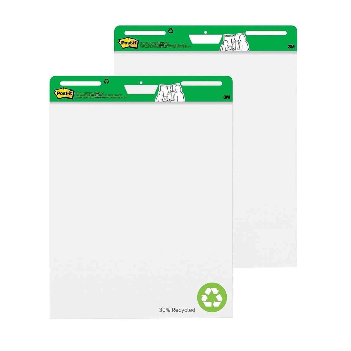 Self-Stick Easel Pad, 30 Sheets, 25-Inch x 30-Inch, White P487