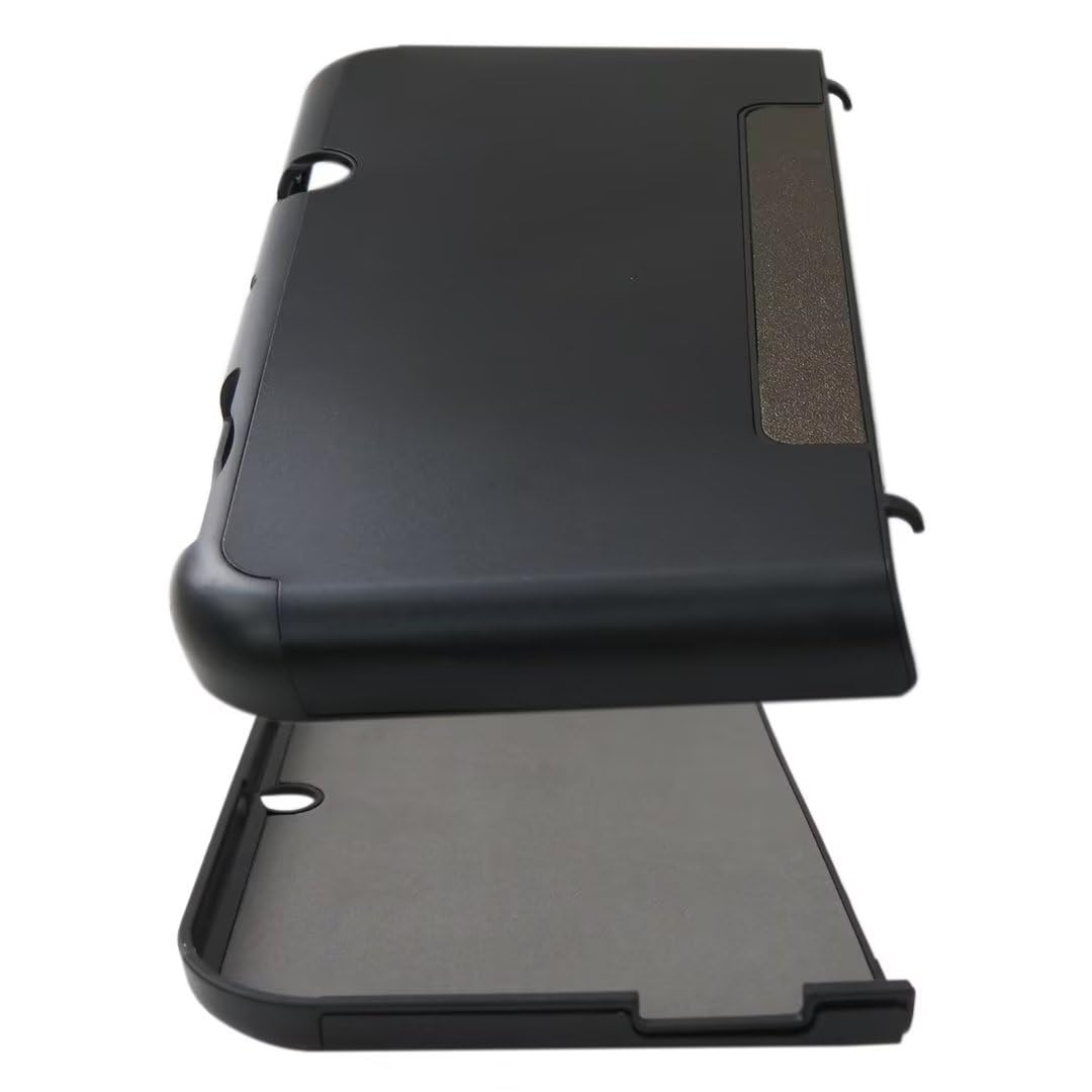 Black Aluminum Plastic Protective Hard Shell Case for New 3DS XL LL O8576