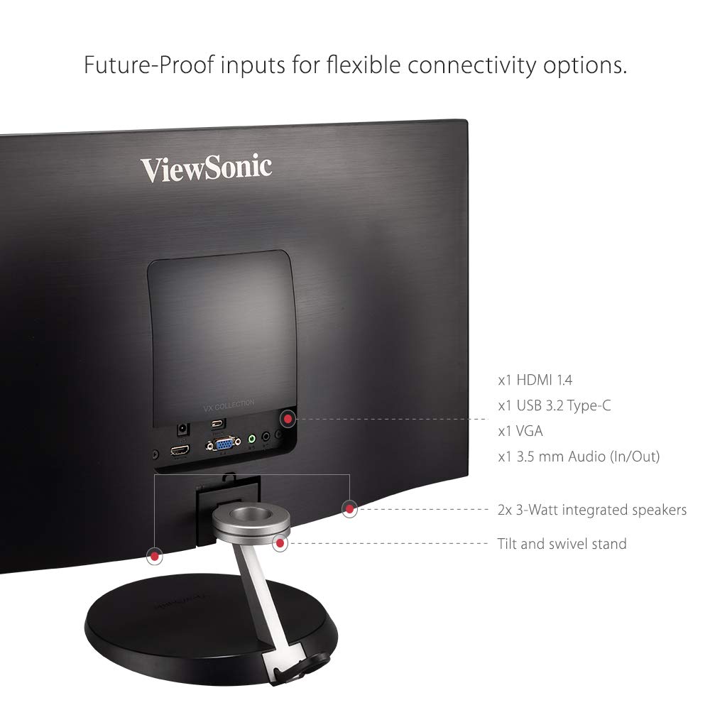 24 Inch 1080p IPS Monitor with USB C and FreeSync M418