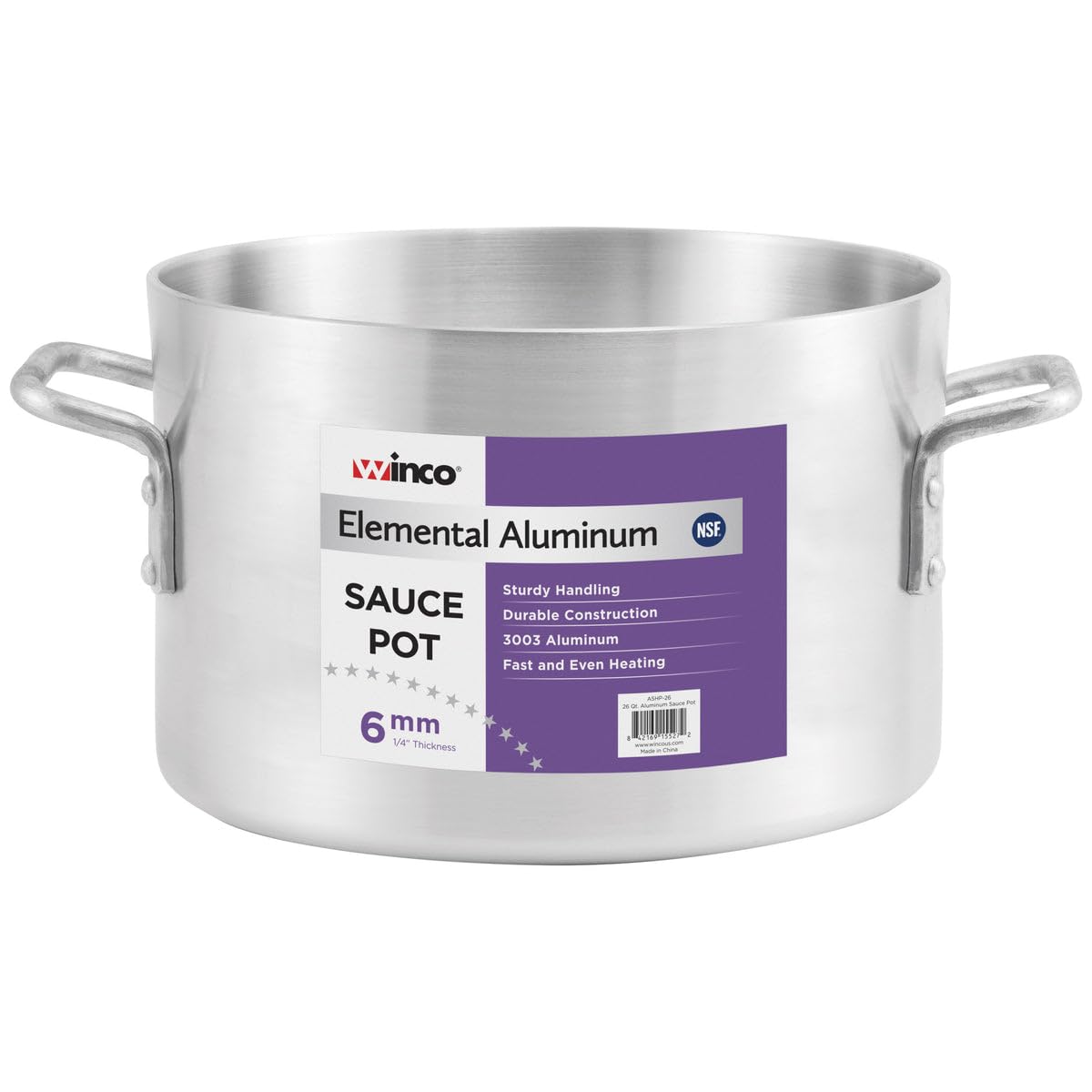 6.0mm Aluminum 60-Quart Sauce Pot L643405