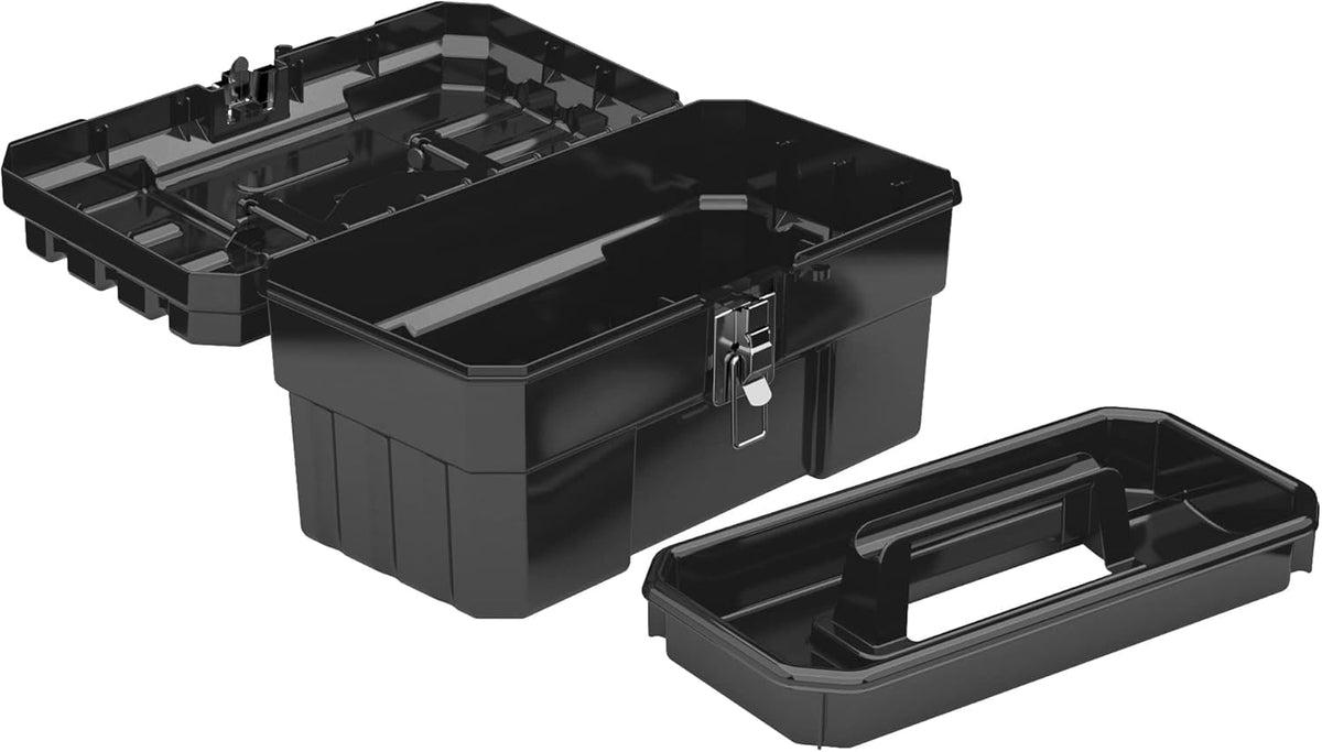 14-Inch Plastic Toolbox with Removable Tray U849