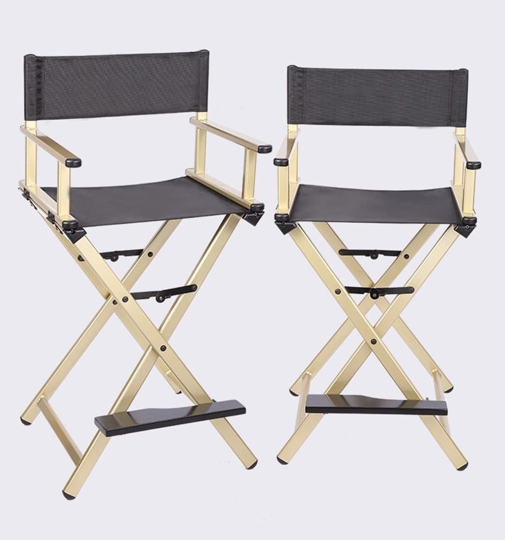 Gold Aluminum Foldable Director's Chair R374843
