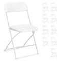 White 10 Pack Folding Chair D7911