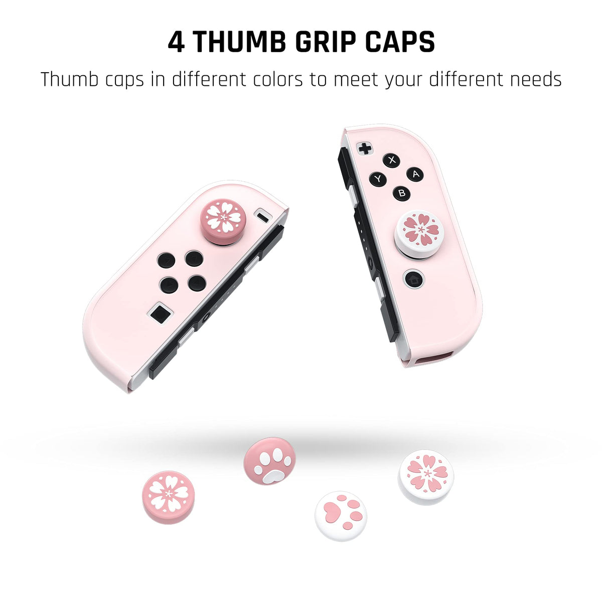 Pink Protective Hard Cover for Nintendo Switch OLED Z43506