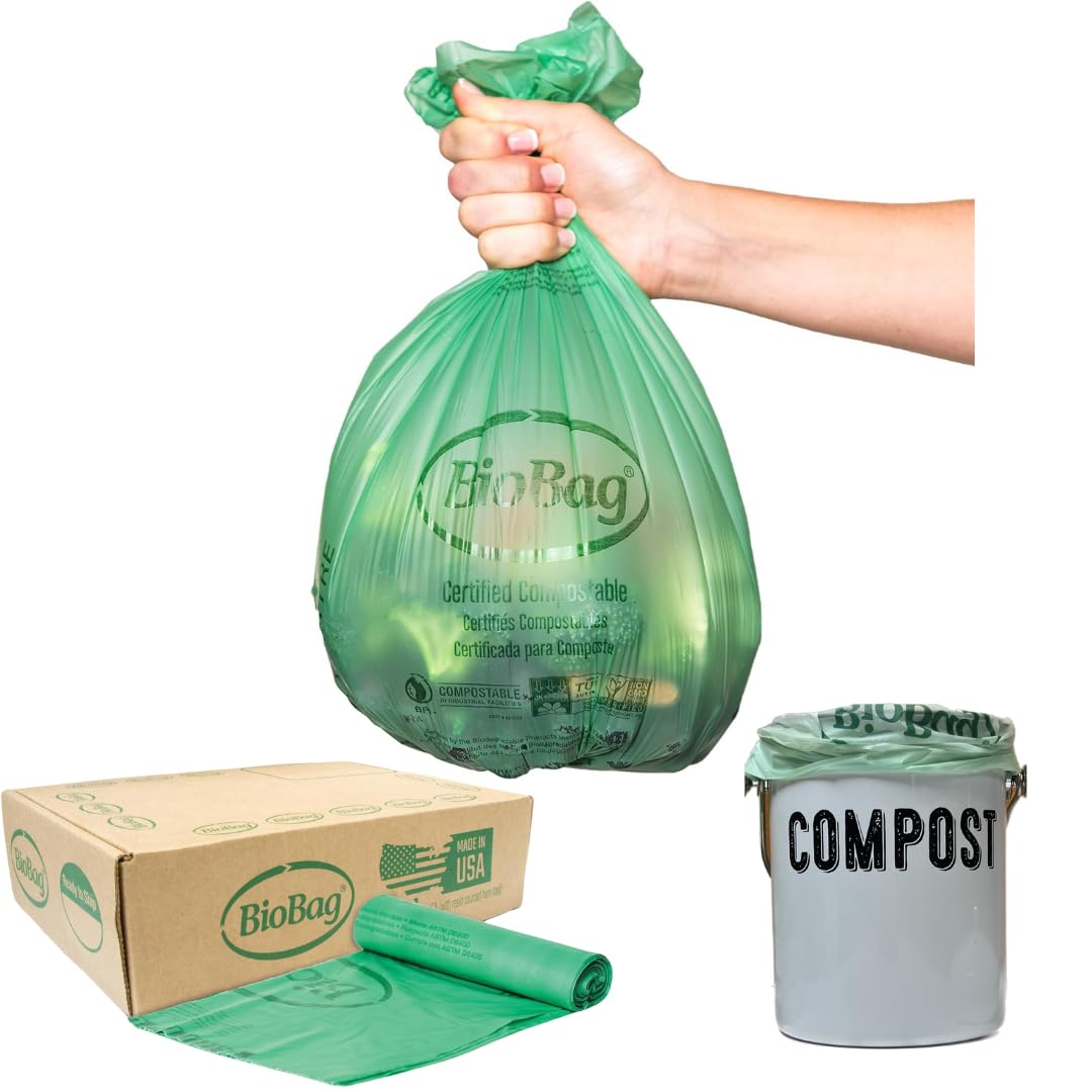 2.6 Gallon Compostable Food Scrap Bags 100 Count W72170