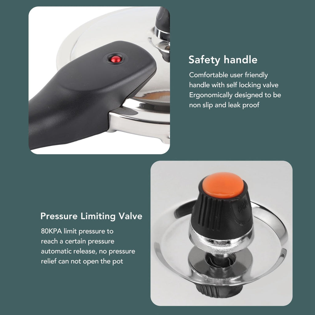 Stainless Steel 3L Pressure Cooker B251859