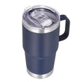 20 oz Stainless Steel Insulated Tumbler with Handle Lid and Straw I5235