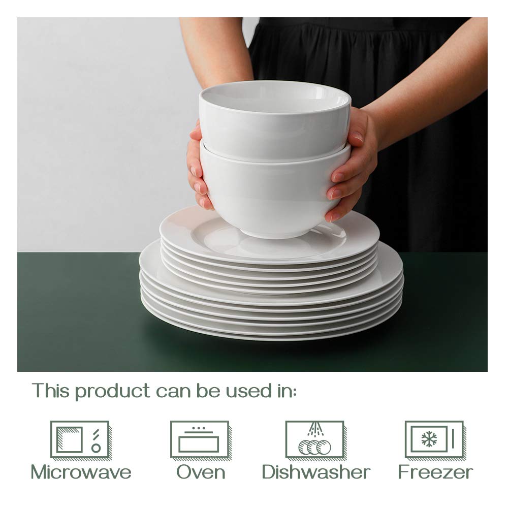 5.8" 30 Ounces Ceramic Bowls Set of 4 L988