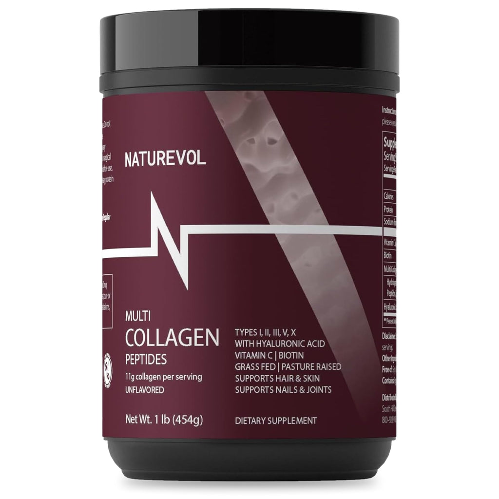 Multi Collagen Peptides Powder 1 lb Unflavored E67640
