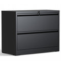 2 Drawer Metal File Cabinet with Lock Q20499