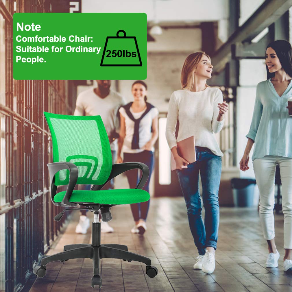 Ergonomic Mid-Back Swivel Office Chair K130421