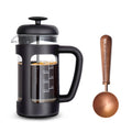 12 oz French Press Coffee Tea Maker with Measuring Coffee Spoon M234211