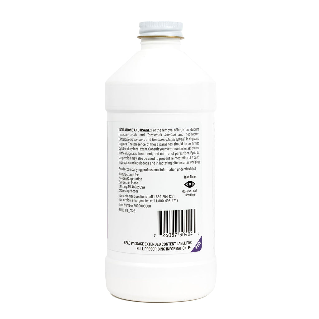 Pyrantel Pamoate Dog Dewormer 16 oz S6831