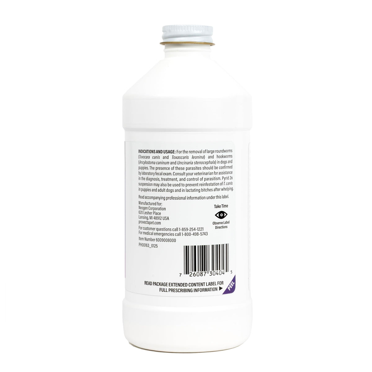 Pyrantel Pamoate Dog Dewormer 16 oz S6831