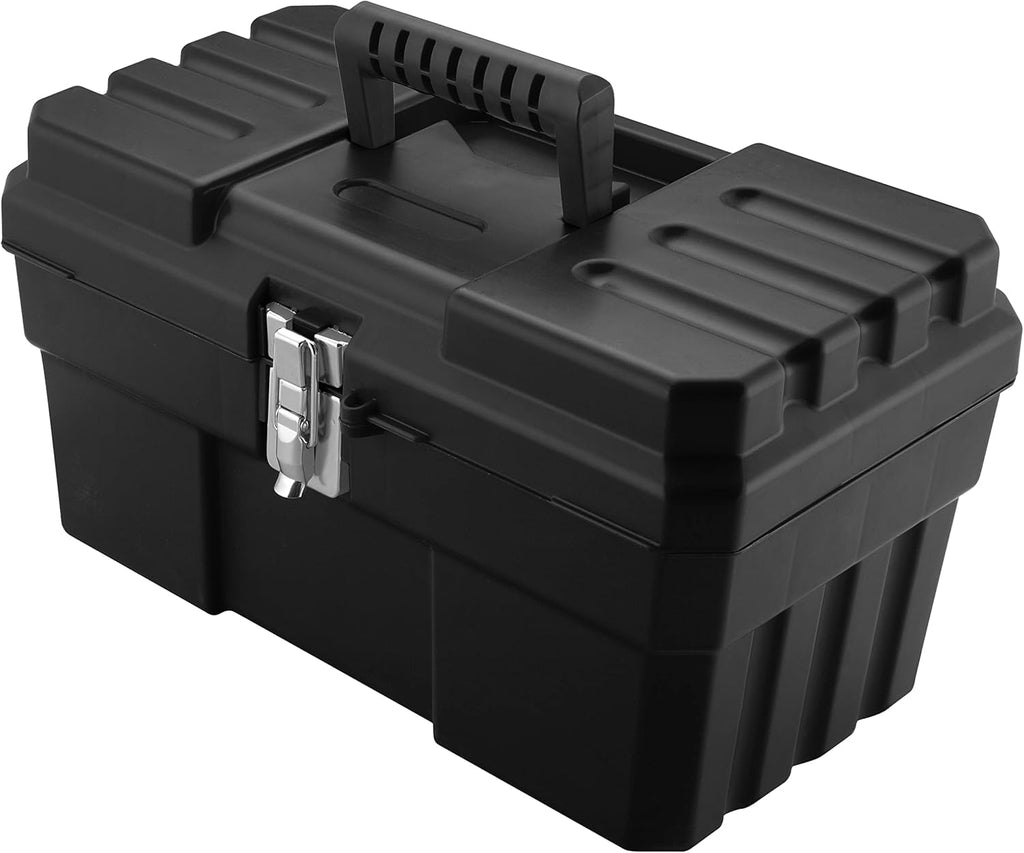 14-Inch Plastic Toolbox with Removable Tray U849