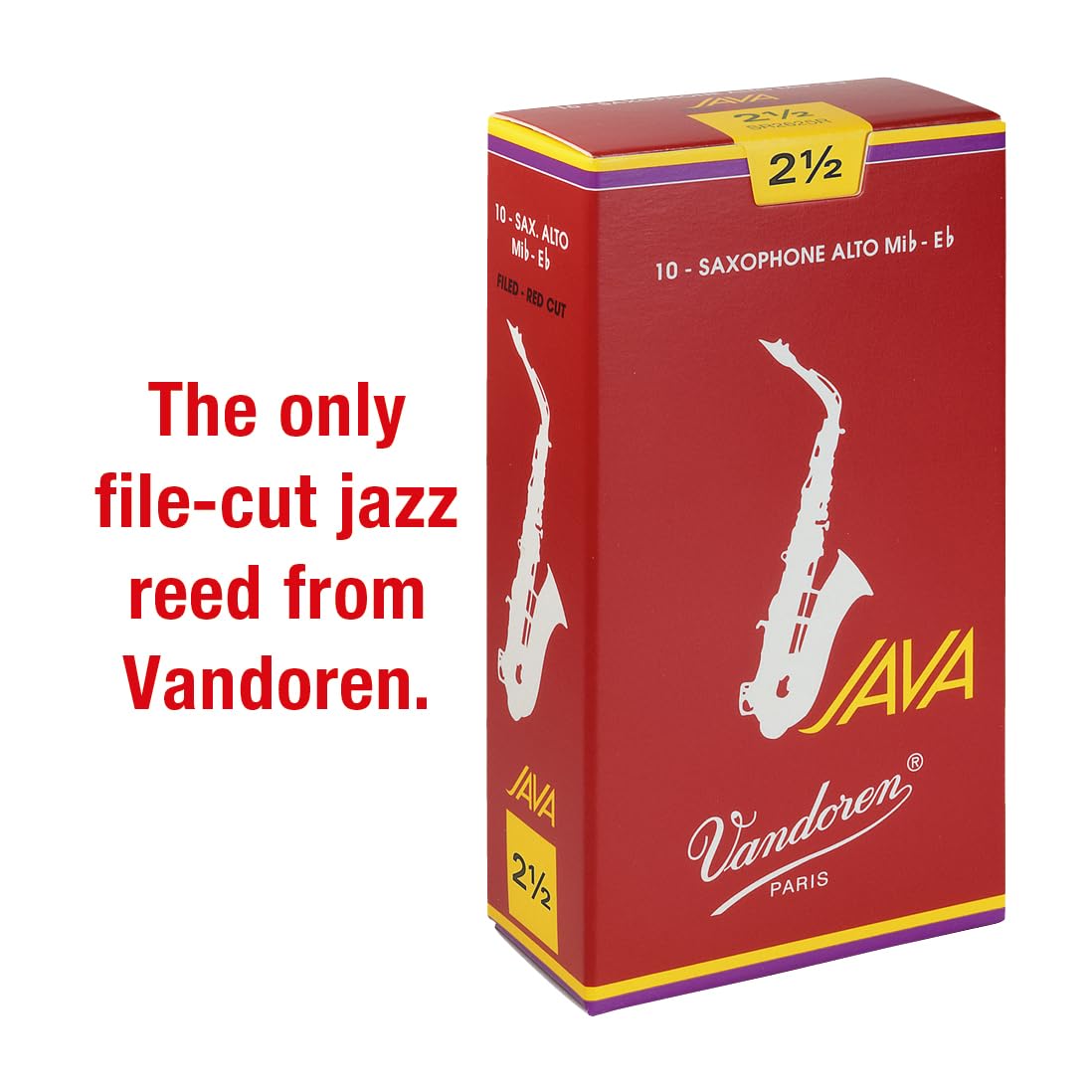 Alto Sax Reeds Strength 2.5 Box of 10 B6808