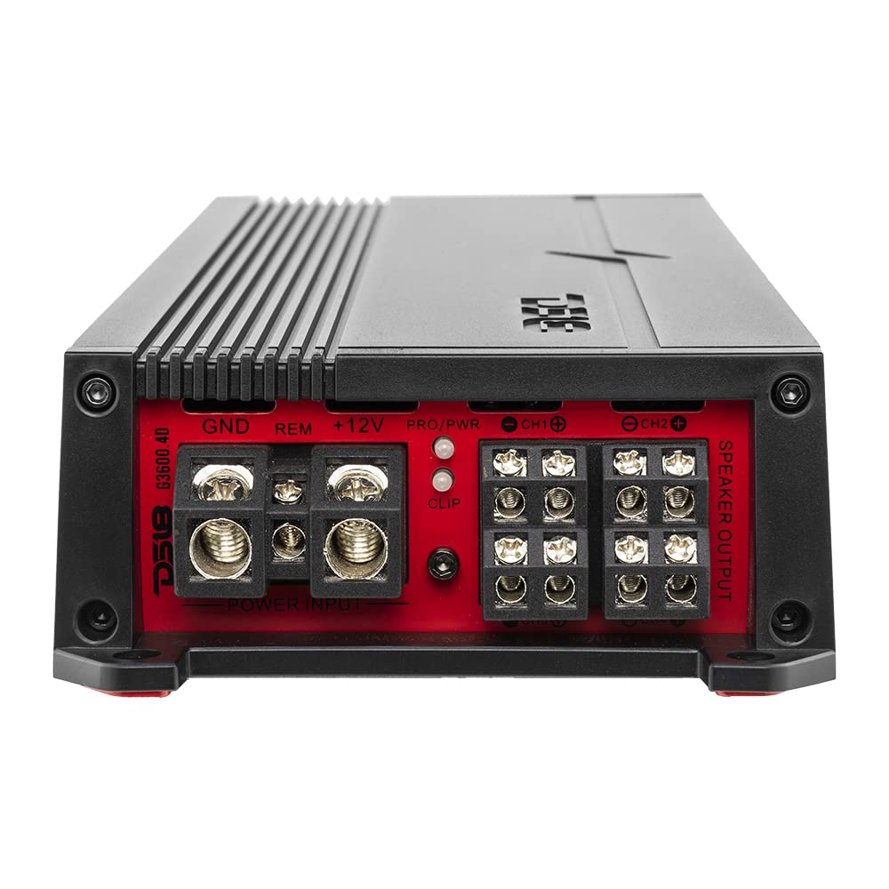 4-Channel Class D Car Audio Amplifier 3600 Watts B6542