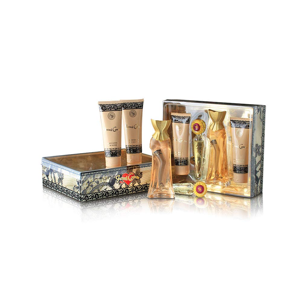 4 Pc Gift Set 3.4oz EDP Spray 0.5oz EDP Spray 4.3oz Shower Gel 4.3oz Body Lotion L943