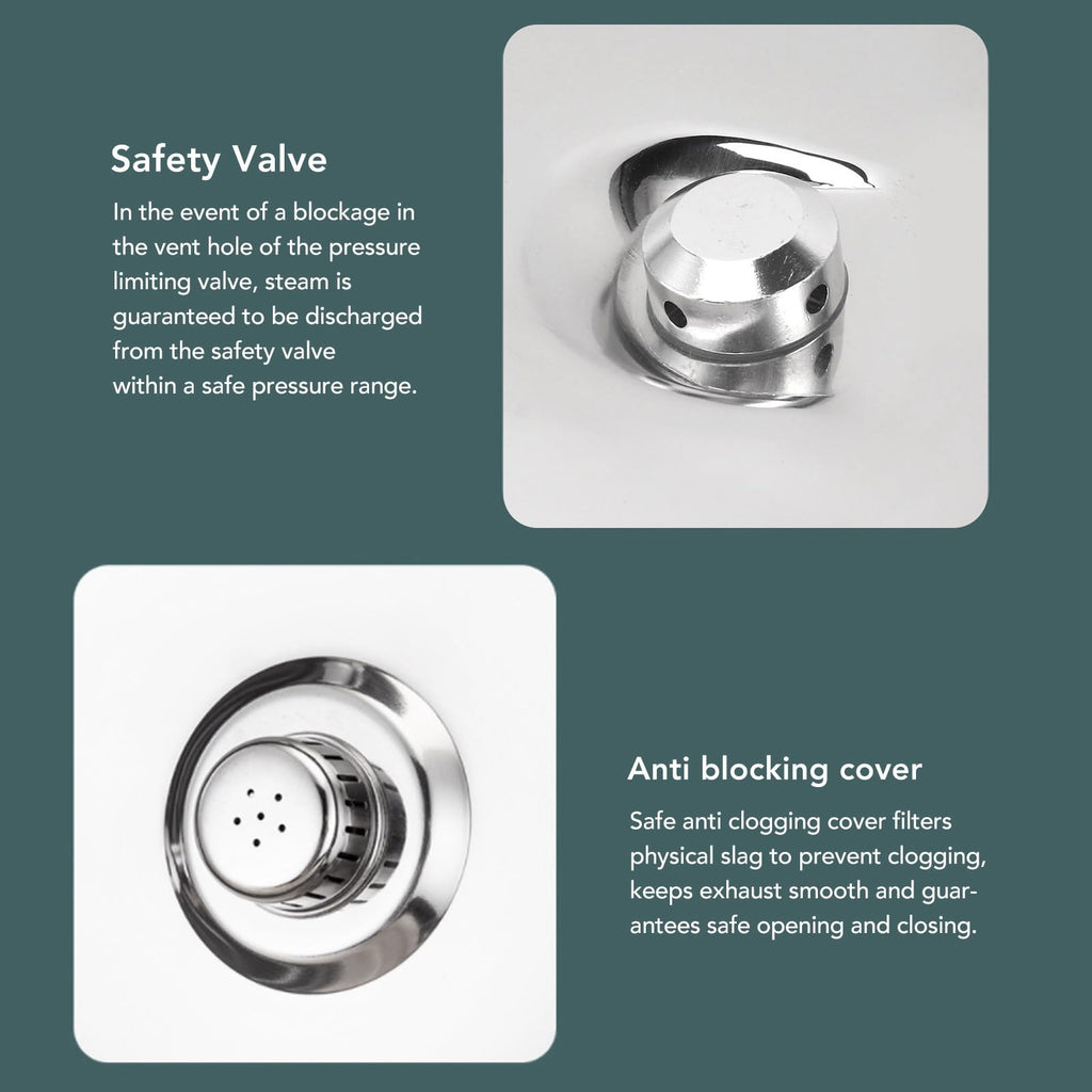 Stainless Steel 3L Pressure Cooker B251859