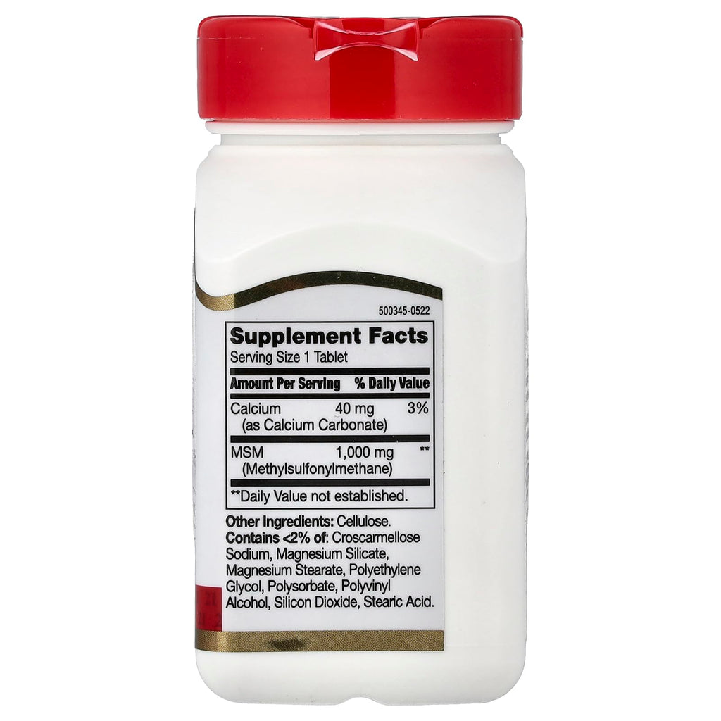 MSM 1,000 mg 90 Tablets A977