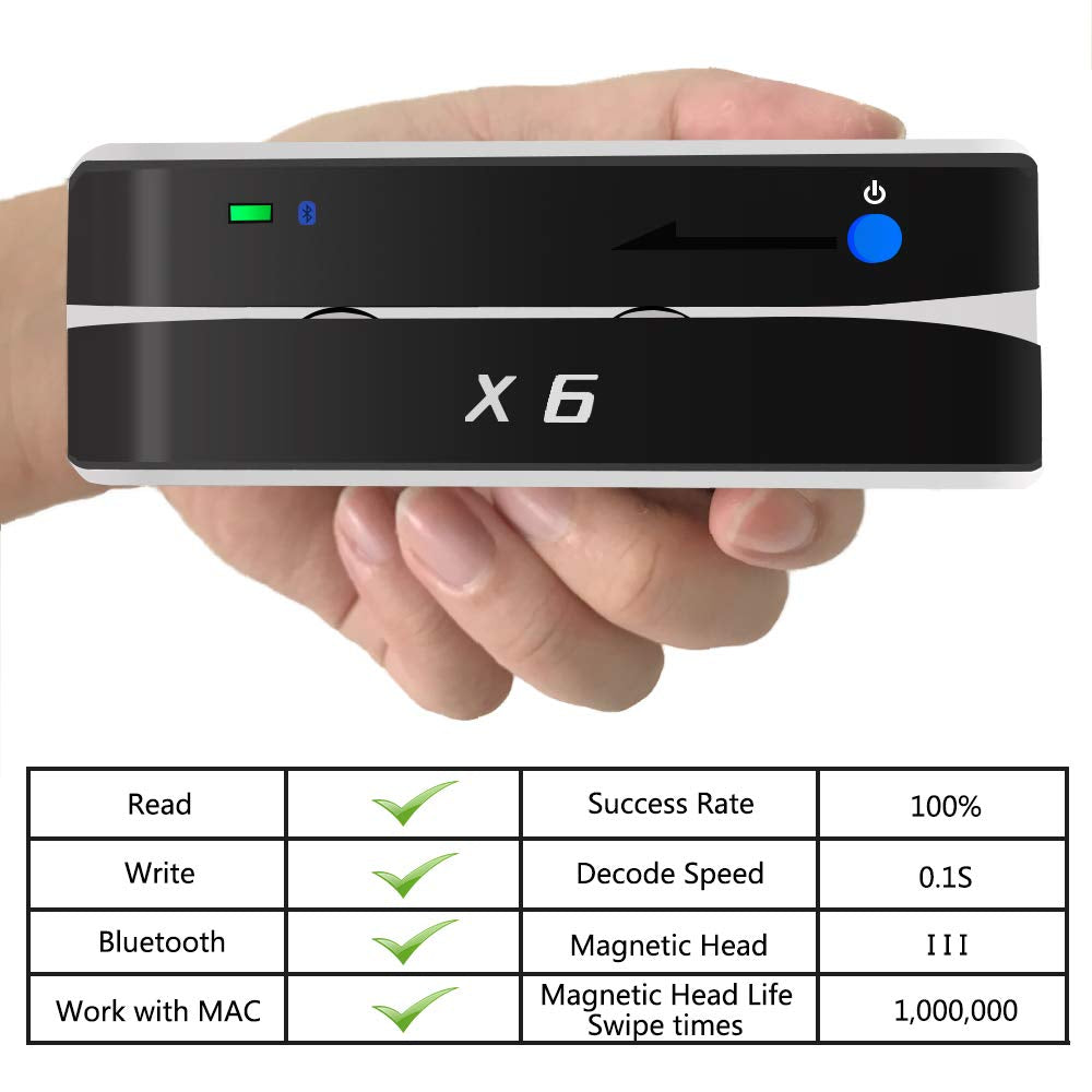 Bluetooth USB-Powered Card Reader Writer P806343