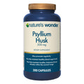 Psyllium Husk 500 mg Capsules 200 Count T44463