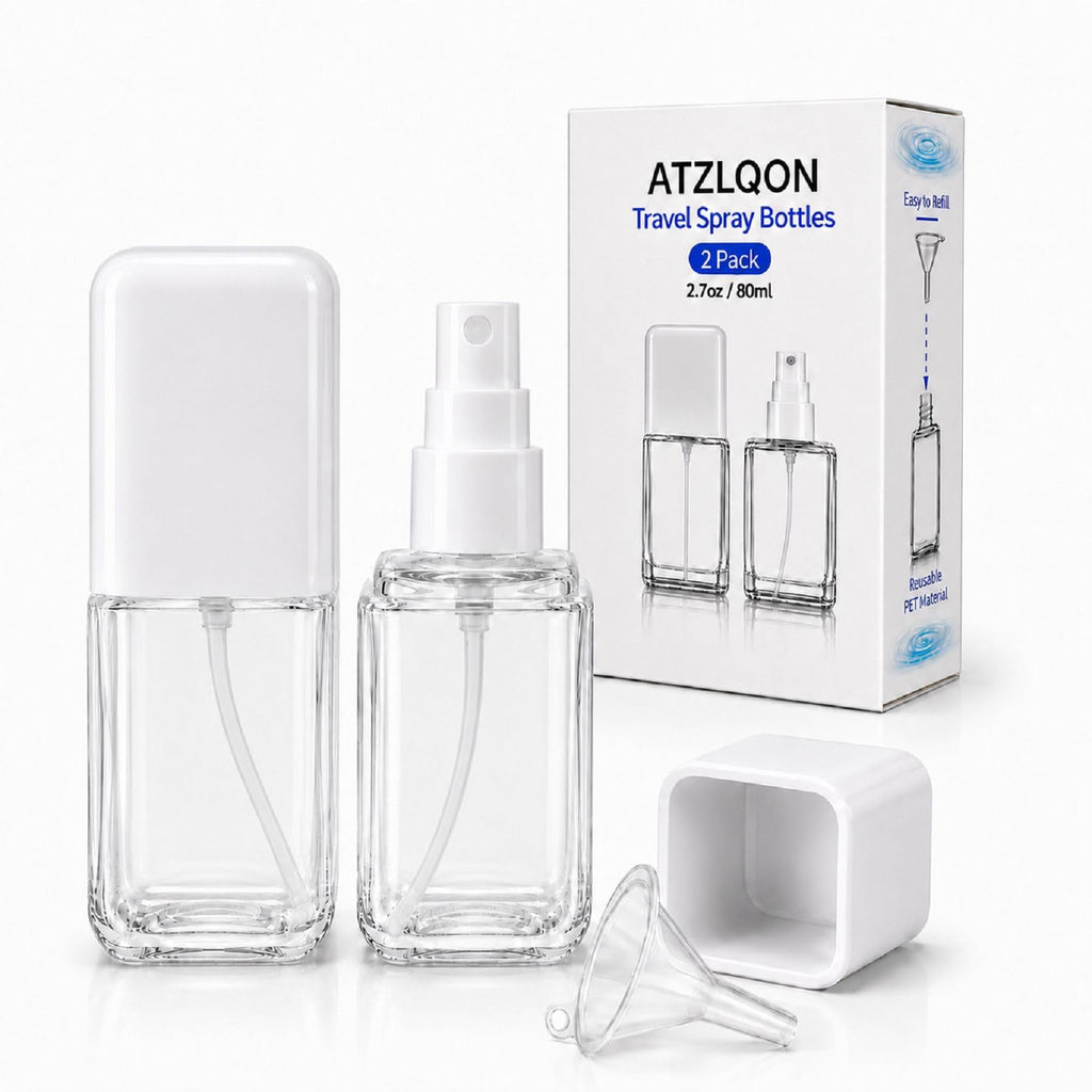 2 Pack 2.7oz Fine Mist Spray Bottles Z351