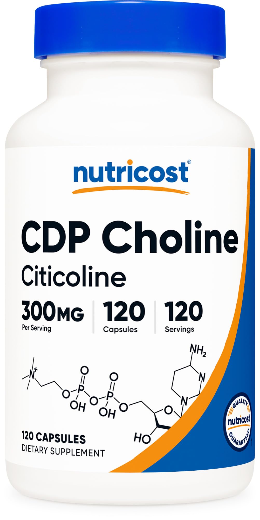 CDP Choline 300mg 120 Vegetarian Capsules K24865
