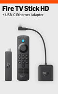 Fire TV Stick HD with USB-C Ethernet Adapter N707785