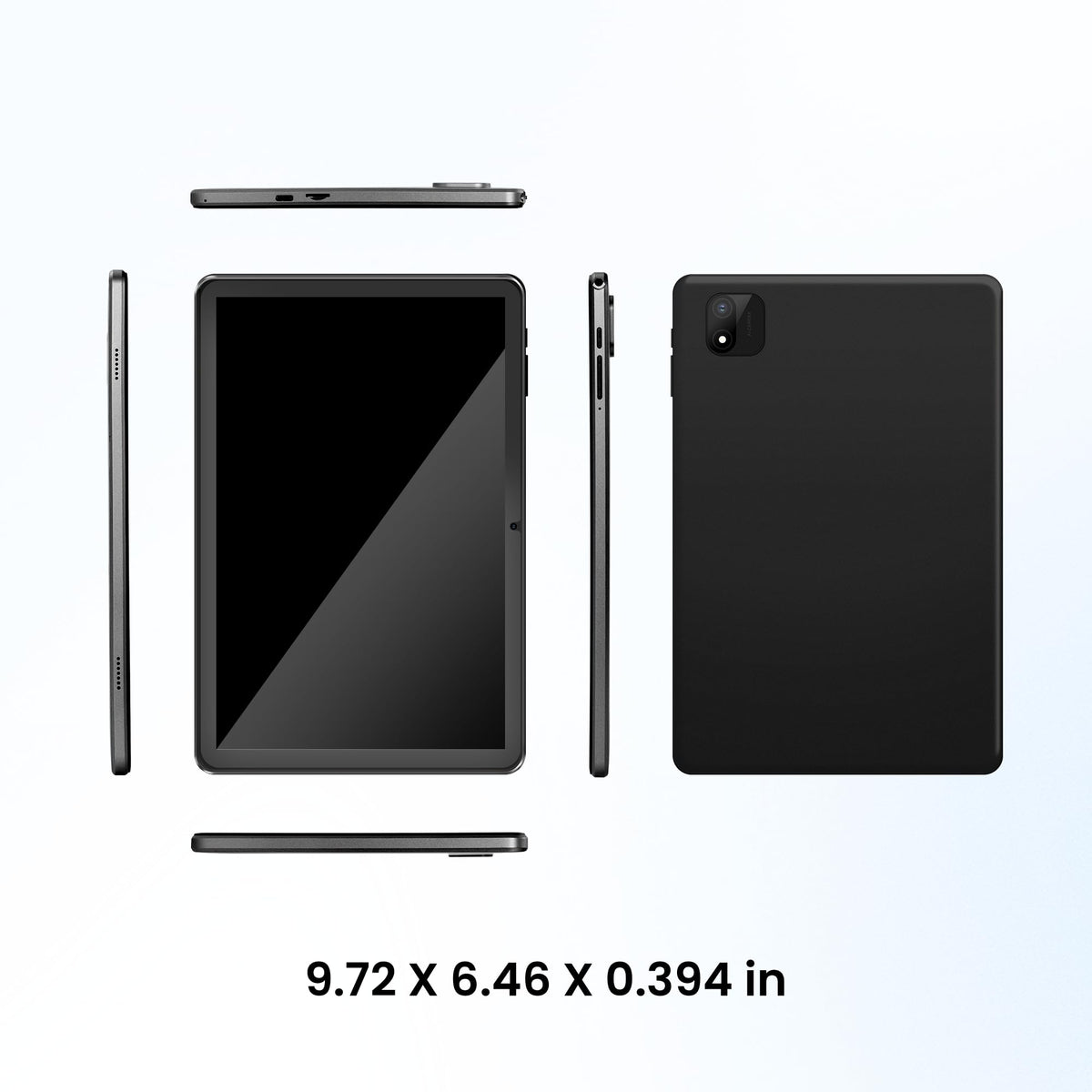 Android 15 Tablet, 10.1 Inch 18GB RAM 128GB ROM, 1TB Expandable, 1280 * 800 HD Display, 5G WiFi, BT5, 6000mAh Battery, GMS A7929