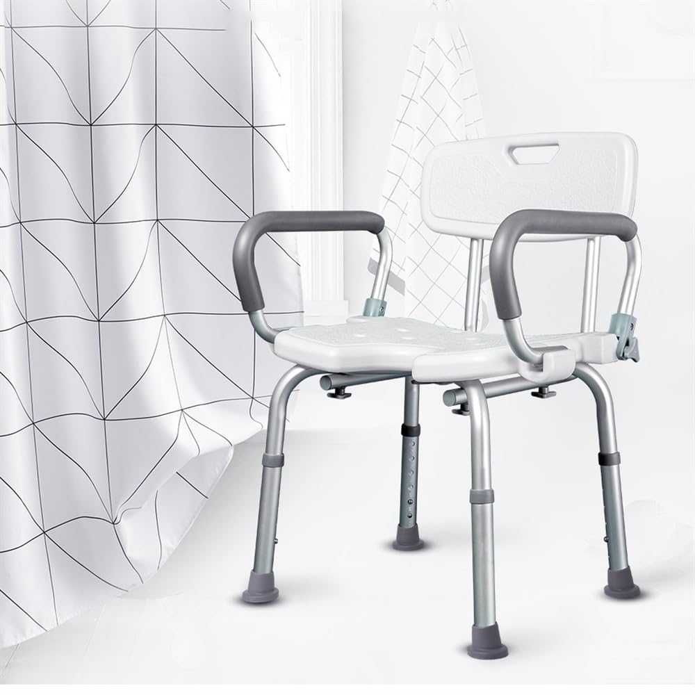 Portable Padded Bath Seat with Arms and Back W584339