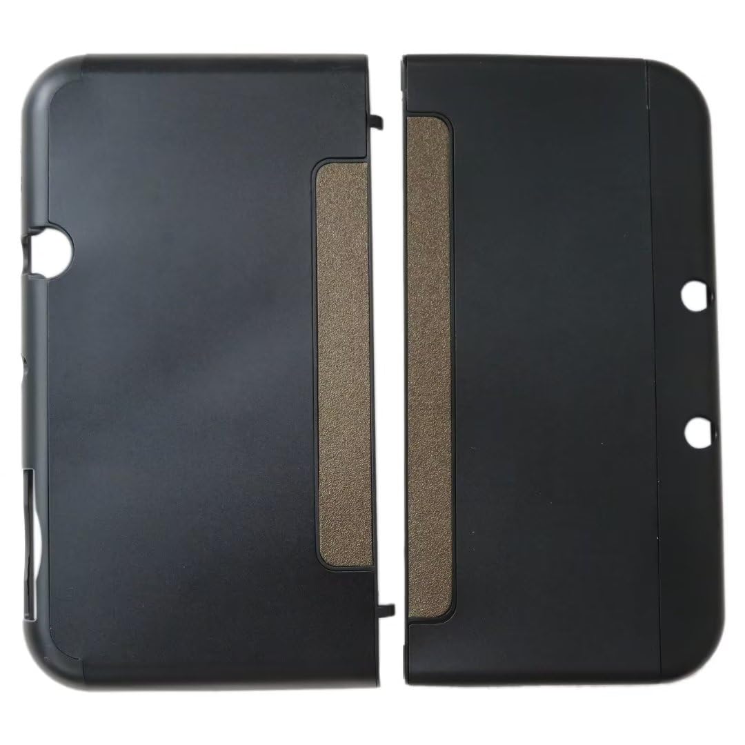 Black Aluminum Plastic Protective Hard Shell Case for New 3DS XL LL O8576