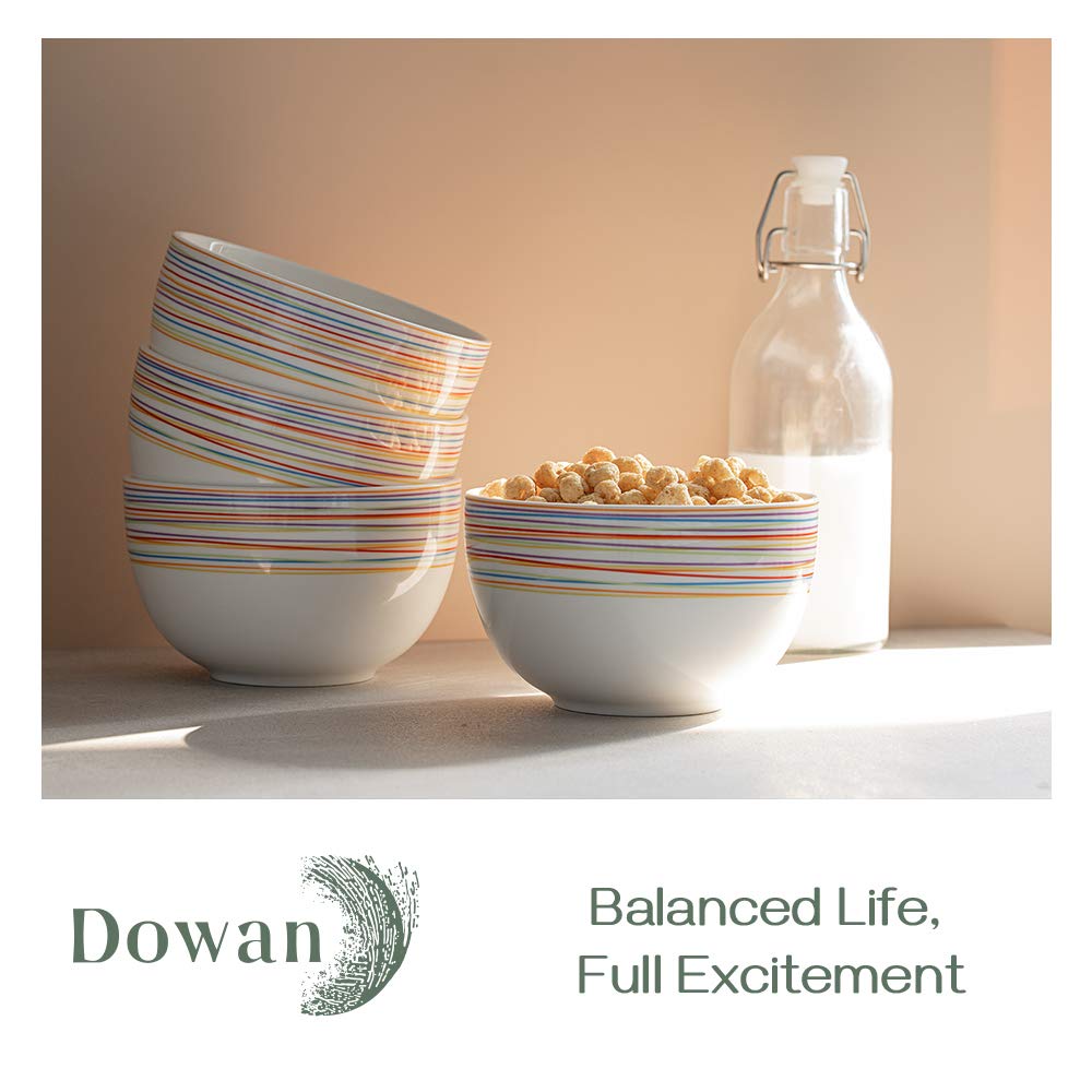 5.8" 30 Ounces Ceramic Bowls Set of 4 L988