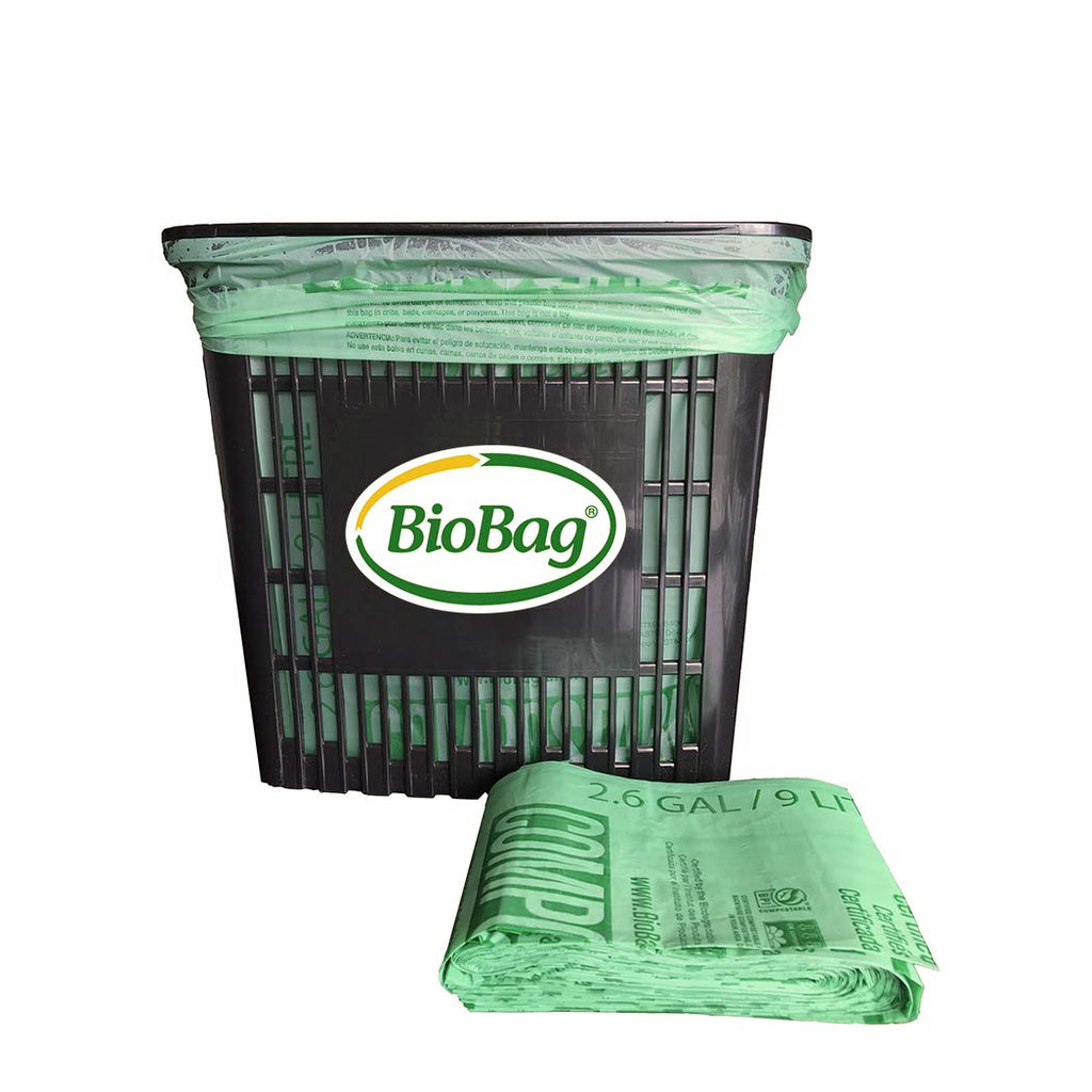 2.6 Gallon Compostable Food Scrap Bags 100 Count W72170
