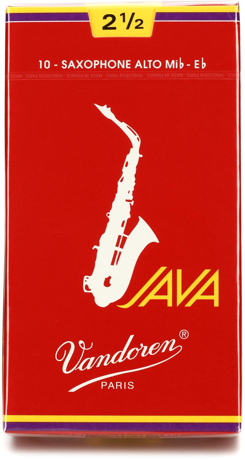 Alto Sax Reeds Strength 2.5 Box of 10 B6808