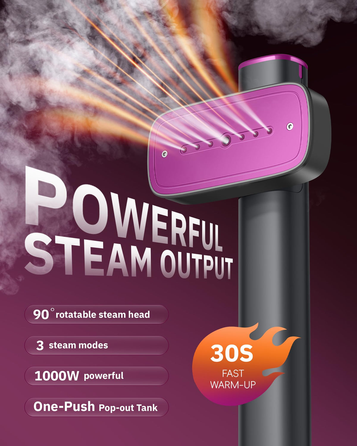 110-240V Handheld Garment Steamer E136344