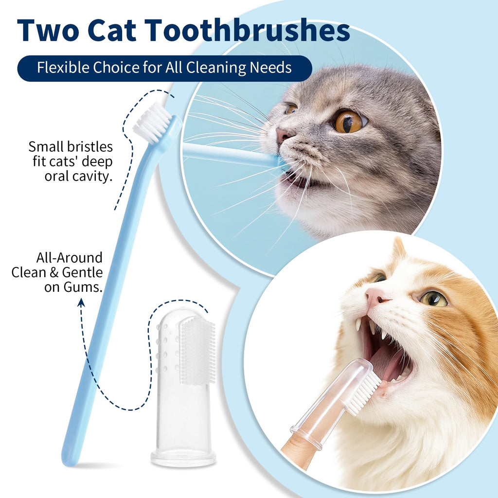 Tuna Flavor Toothpaste 1.06 oz with Toothbrush & Finger Brush U121