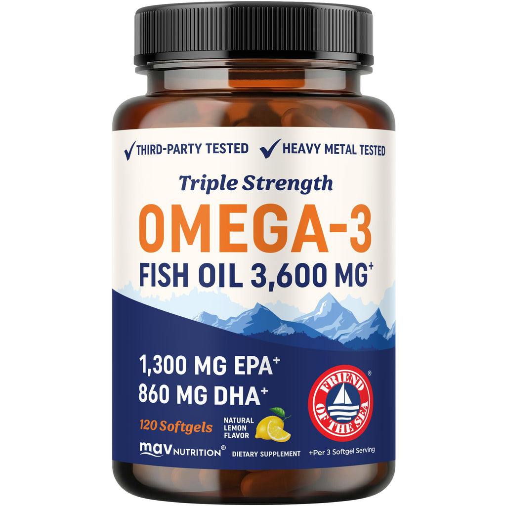 Omega 3 Fish Oil 3600 mg EPA & DHA S2259